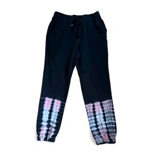 RAILS Women’s Sweatpants Kingston Joggers In Black Skeleton Tie Dye